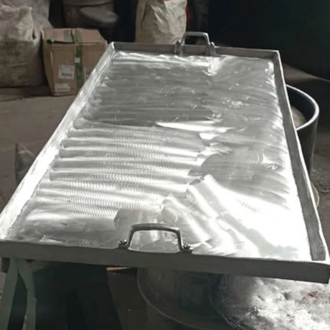 plancha de aluminio industrial para cocina