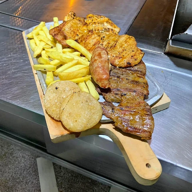 tablas para churrasco comidas rápidas