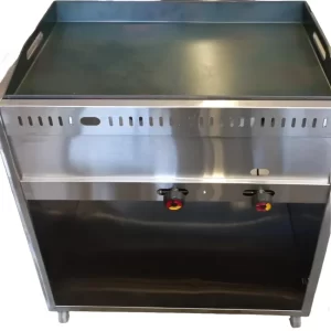 carrito para asar arepas y carne