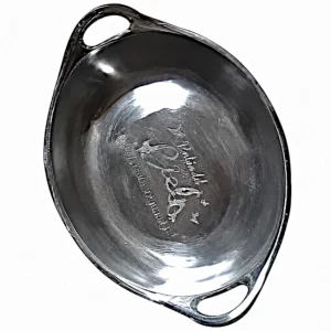 Bandeja pequeña de aluminio fundido